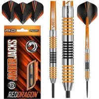 Red Dragon Amberjack 4 Tungsten 90% Steeltip 23 g Darts
