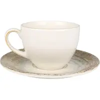 Bonna Thee kopjes & schotel patera porselein set van 6