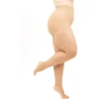 Giulia Panty - Mollie 20 - Grote Maten - Plus Size - Maatje Meer - Zijde Glans - Korte Benen - 20 Den - 3XL - Daino (Beige)