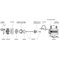 Eheim Slangpilaar Filterpot voor 3455/1260/1262