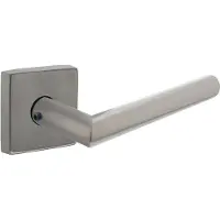 Intersteel Achterdeurbeslag Deurkruk Jura op massieve rozet 53x53x10 mm rvs geborsteld