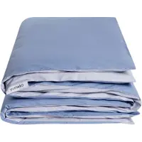 Yumeko Kinderdekbedovertrek Percal Katoen 100x135 Blauw - Eco, Bio & Fairtrade