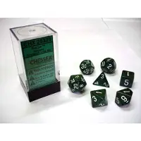 Chessex Recon Gespikkelde Polydobbelsteen Set (7 stuks)