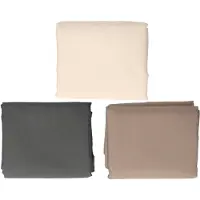 Lifetime Schaduwdoek - Driehoek - Incl. haken - Waterdicht - 3,6 x 3,6 x 3,6 M - Beige/ Tan/ Zwart