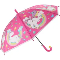 Toi-Toys kinderparaplu eenhoorn - Paraplu - Roze - 66 Cm