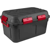 Sunware Q-line waterdichte opbergbox met deksel 130L - 79x54.5x42.5 cm