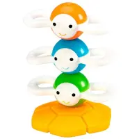 Fat Brain Toys Magnetic Stackable Bees Dizzy Bees Transparant Kinderen