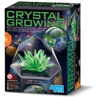 4M Wetenschap En Spel - Groei Kristallen - Ruimte - Crystal Growing - Groen - 10 Jaar