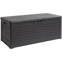 Toomax Florida opbergbox - 550 liter - antraciet - weer- en vorstbestendig