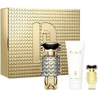 Paco Rabanne Fame Eau De Perfume Spray 80ml Set 3 - EDP 80Ml + EDP 4Ml + Body Lotion 100Ml
