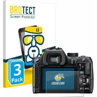 BROTECT Screenprotector 3 Stuks voor Pentax KF Beschermglas transparant
