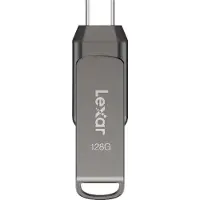 Lexar JumpDrive D400 OTG 128GB Dual Type C And Type A USB
