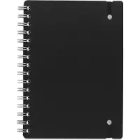 Vacavaliente - Notitieboek A6 - Gerecycled Leer - Zwart