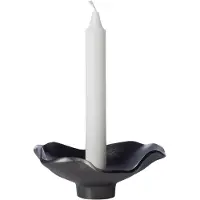 ERNST kaarsenhouder zwart aluminium Ø14 cm