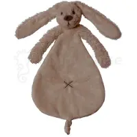 Happy horse Konijn Richie Knuffeldoekje - Bruin - Baby cadeau