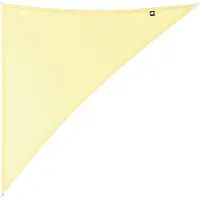 Kopu schaduwdoek driehoek 5x6x7,8 mtr 230 grams waterdicht creme