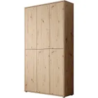 Meubella Schoenenkast Amber - Eiken - 109 cm