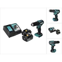 Makita DHP 483 RG accu-klopboormachine 18 V 40 Nm borstelloos + 2x accu 6,0 Ah + oplader