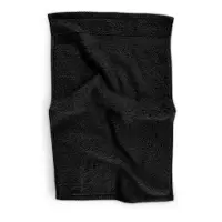Tiseco HOME STUDIO - Gastendoek RIVA - SET/10 - 100% katoen - 450 g/m² - 100% katoen - superzacht en zeer absorberend - 30x50 cm - Zwart