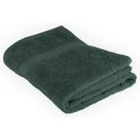 Tiseco HOME STUDIO - Douchelaken RIVA - SET/2 - 100% katoen - 450 g/m² - 100% katoen - superzacht en zeer absorberend - 100x150 cm - Donkergroen