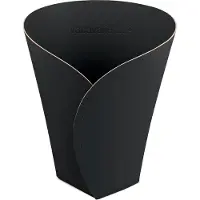 Vacavaliente - Studio Opbergmand Medium - Gerecycled Leer - Zwart