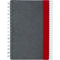 Vacavaliente - Notitieboek A5 (by Paola Navone) - Gerecycled Leer - Grijs