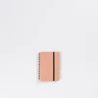 Vacavaliente - Notitieboek A6 - Gerecycled Leer - Roze