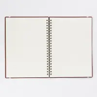 Vacavaliente - Studio Notitieboek A4 - Gerecycled Leer - Bruin