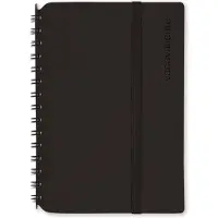 Vacavaliente - Notitieboek A6 - Gerecycled Leer - Zwart