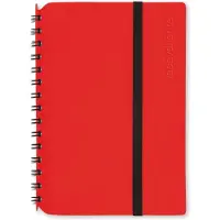 Vacavaliente - Notitieboek A6 - Gerecycled Leer - Rood