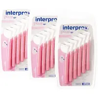 Interprox Plus Nano - 1.9 mm - Roze - 3 x 6 stuks - Voordeelpakket