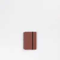 Vacavaliente - Notitieboek A6 - Gerecycled Leer - Bruin