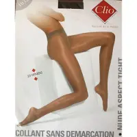 CLIO Panty - Lycra - Panty - Subtiel - Satijn Glans - Glans - Platte Naden - Katoenen Kruisje - Doorlopend Broekje - 20D. - T3 - medium - Expresso