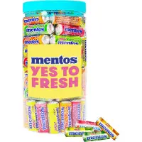 Mentos mini - snoep rolletjes - fruitsnoep - 1000g