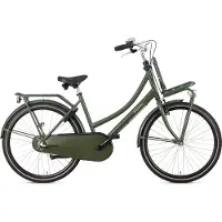 POPAL Kinderfiets Daily Dutch Basic+ 26 Legergroen