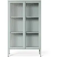 Department Store Kast 90x150 Cm - Kasten en vitrinekasten Glas Slate Grey - 16002492