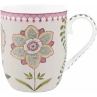 Pip studio Mok Lily & Lotus Off White 145 ml (Set van 6)
