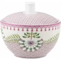 Pip studio Suikerpot Lily & Lotus Tiles Lilac 300 ml (Set van 4)
