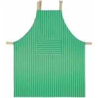 Pip studio Schort Stripes Green-72 x 89,5 cm