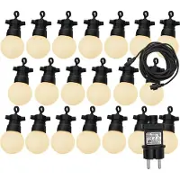 Luxform Tuinlamp Party Light Honolulu Black 10 Lumen (20x)