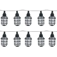 Luxform Tuinlamp Solar String Light Corsica Black