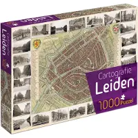 Tucker's Fun Factory Cartografie Leiden (1000) - Legpuzzel