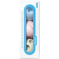 Moluk MOX / SET Pastel kleuren, set van 3 stuks, in doos 5.2x5.2x15.2cm, 0+