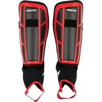 Avento Scheenbeschermers - Pro-Style Soft - Rood/Zwart - Maat S
