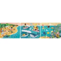 Hape Oceaan vrienden puzzel