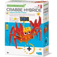 4M Wetenschap En Spel - Bouw Je Eigen Hybride Krab Robot - KidzLabs - Green Science - 5 Jaar
