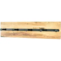 Haku Wandpaneelset met 8 haken en 5 knoppen | Royal Oak-design