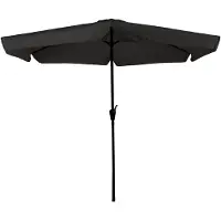 CUHOC Gemini Parasol - Ø 300 cm - Zwart / Black