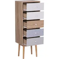 Beliani FOLEY - Commode - Lichte houtkleur - MDF