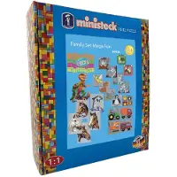 Ministeck Familieset - hobbypakket - Mega Fun - XXL Box - 4000 stukjes
